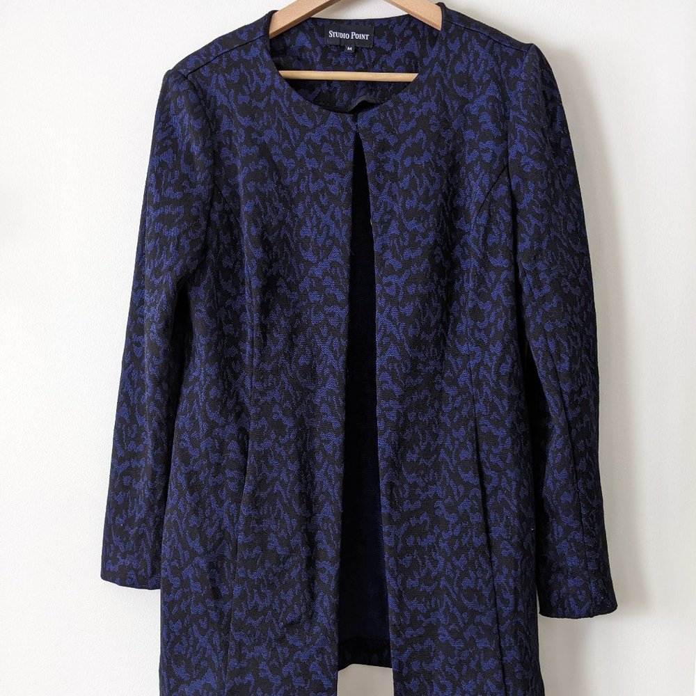 Studio Point Jacquard-weave Jacket